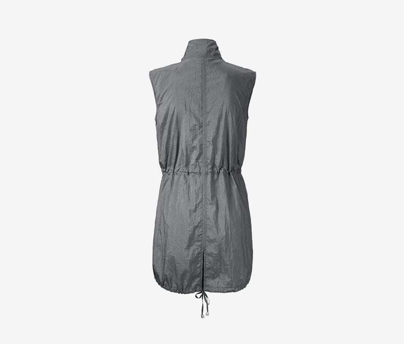 Tchibo Women Plain Sleeveless Vest, Grey - Image 4